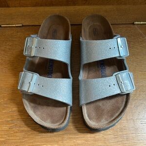 Birkenstock Arizona SFB Silver 38 N